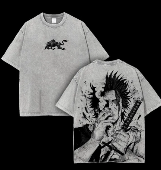 (Yami Sukehiro X Black Bulls) Unisex Vinatge Tee