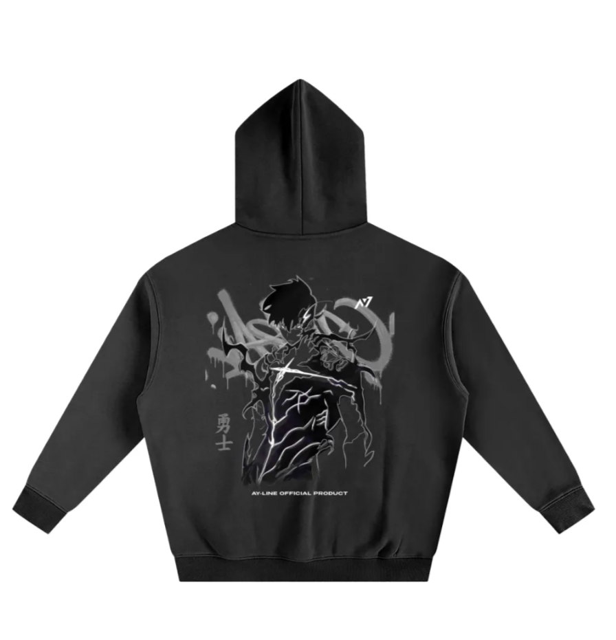 (Shadow Monarch 2.0) Streetwear T Shirt and Hoodie- Solo Leveling